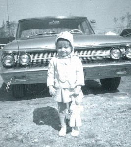 Heather and her bunny